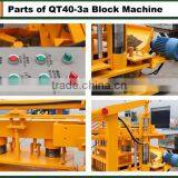 QT40-3A Stable Performance Factory Price Block Making Manufacturer Brick Block Making Machine Selling thumbnail-2