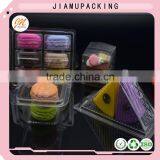 Wholesale Disposable Clear Plastic Clamshell Gift Macaron Packaging Box thumbnail-4