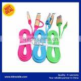 MOBILE PHONE Metal 2 in 1 USB Cable FITS ANDROID/ APP/SAM thumbnail-3