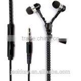 SNHALSAR Free Samples Mobile Sport Earphone, Zipper Metal Earphones thumbnail-4