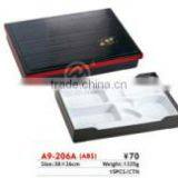 A9-210 Golden Plastic Bento Box With 7 Compartments thumbnail-6