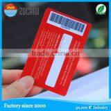 ZDCARD Manufacturer Credit Card Size Rfid Smart Card With Barcode