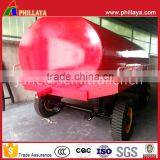 25000 Liters Drawbar Full Tanker Hot Water Tank Truck Trailer thumbnail-6