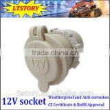 Cigarette Lighter Socket Splitter 12V Dual Car USB Charger Power Adapter Outlet thumbnail-2