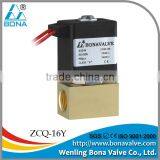 1/2 3/8 Brass Automatic Welding Machine 24V 110V Electric Air Solenoid Valve ZCQ-16Y thumbnail-1