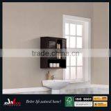 Brown Finish European Style Wall Mounted Bathroom Furniture Sale thumbnail-1