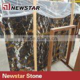 Suitable Color For Table Black & Gold Marble For Top Dining Table thumbnail-2