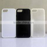 Hot Sale TPU PC Mobile Phone Case With Groove on Backside for Iphone 7/7plus thumbnail-1