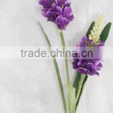 SJ1102028 Lavander Silk Flowers Factory Sell Directly 2 Branches Flower thumbnail-4
