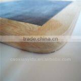 Slate Chalk Board Double Sided Double Side Wooden Frame Writing Slate Blackboard thumbnail-1