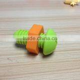 Portable Screw Shape Tampion Silicone Rubber Beer Wine Bottle Stopper thumbnail-4