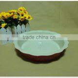 Wholesale Daily Use Porcelain Ceramic Bakeware Fruit Plate thumbnail-2