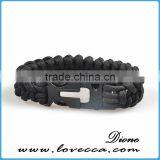 Emergency Paracord 550 Bracelet Parachute Cord Bracelet for Survival thumbnail-1