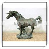 Antique Bronze Horse Resin Garden Animal Craft thumbnail-1
