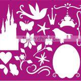 Funny Safety Plastic Drawing Stencil For Children thumbnail-5