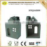 Small Decorative House Kit Frame Handmade Wood Craft Ornament thumbnail-1