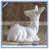 Mini Deer White Ceramic Deer Figurine thumbnail-1