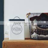 Custom Design Metal Rectangle Laundry Detergent Tin Washing Powder Storage Box thumbnail-2