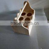 2016 Year China Suppliers Handmade Solid Wooden Beer Wine Glass Cup Servicing Holder Tray for Made in China Suppliers thumbnail-4