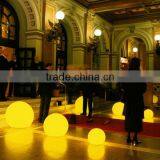 PE Material Blow up Furniture Garden Used Human Plastic LED Light Luminous Ball thumbnail-2