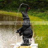 Elephant Fountain Bronze Water Garden Fountain thumbnail-4