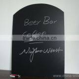 Round Shape Chalkboard, Bar Chalkboard, Returant Chalkboard With Hanger thumbnail-1