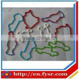 Various Silicone Shaped Bands,silicone Silly Band thumbnail-1