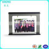 KM-VP43 I Shape Bus Stop Acrylic Photo Frame Lucite Photo Frame for Photos on Desk thumbnail-1