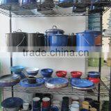 Porcelain Enamel Bowl Dinner Plate Coffee Mug Dinnerware thumbnail-6