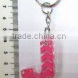 Popular Letter Key Chain With Fancy Plating, Customized Alphabet Key Chain, Key Chain With Personalized Letter Pandent thumbnail-5