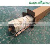 Patio Portable Lightweight Double Beige Quilted Cotton Hammock thumbnail-6