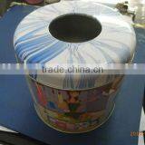 Round Tin Napkin Holder thumbnail-1