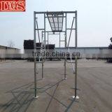 Galvanized Tubular Cross Braces 5x6'4" Walk Thru Scaffold Frame Package thumbnail-5