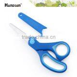 5" Soft Grip Plastic PP Handle Scissors With a Box thumbnail-1