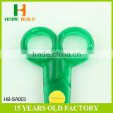 Factory Price HB-SA003 Full Plastic Material Kids Scissors thumbnail-3