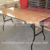 Plywood Folding Banquet Table Rental Chair Table Wedding thumbnail-3