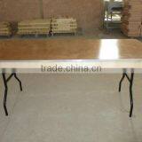 Used Plywood Banquet Rect Folding Tables For Sale thumbnail-3