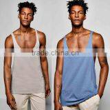 Camisole Men 100% Cotton Racer Back Workout Gym Vest Cool Cheap Wrestling Singlets