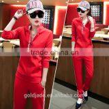 100% Cotton Women Sportwear Wholesale Women Sexy Sportswear Manufacturers thumbnail-1