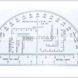 Kearing R.A.6 Inch Protractor in Degrees and Mills Field Kit for Accurate Map Reading #KMP-1 thumbnail-1
