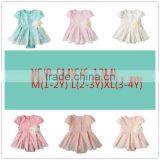 New Style Baby Flower Dresses Girl Baby Romper With Skirts thumbnail-1