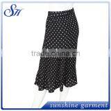 Women's Chiffon Bottom Flounce Skirt thumbnail-2