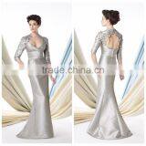 New Design Long Satin Fashionable Women Normal Dress thumbnail-1
