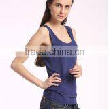 Plain Cotton Comfortable Women Tank Tops Wholesale thumbnail-2