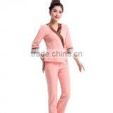Latest Worker Design Spa/beauty Working Uniform Unique Design Uniform Wholesale thumbnail-3