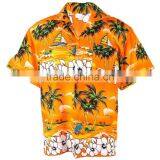 Mens Hawaiian Aloha Shirt Wholesale, Sublimation Printing Casual Shirt thumbnail-3