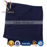 Wholesale Knitted Kid Cashmere Throw Blanket With Fringe thumbnail-4