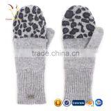 Knitted Gloves Warm Custom Winter Women Half Finger Fancy Gloves thumbnail-2