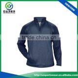 New Style Contrast Color 100%Polyester 1 4 Zip Pullover Sweatshirt thumbnail-2