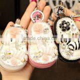 2017 Early Spring Fashion Rabbit Fur Ball Pony Key Bag/keychain/woman thumbnail-5